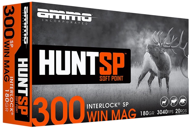 Picture of  Ammo Inc 300Wm10spa20 Hunt  300Win 180Gr Soft Point 20 Per Box/10 Case 818778024742