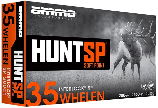 Picture of  Ammo Inc 35W200spa20 Hunt  35Whelen 200Gr Soft Point 20 Per Box/10 Case