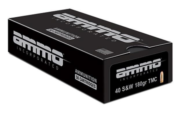 Picture of Ammo Incorporated Inc 40 SW 180Gr Tmc 50Rd 20Bx/Cs < 40180TMCA50