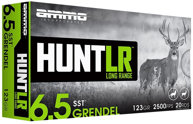 Picture of  Ammo Inc 65Gr123ssta20 Hunt Long Range 6.5Grendel 123Gr Super Shock Tip 20 Per Box/10 Case