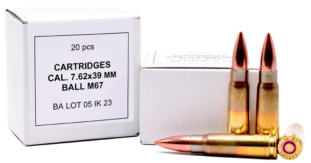 Picture of Ammo Inc Igman 7.62X39 123Gr M67 Fmj 800Rd Case 762X39123FMJIK20 81877002037245
