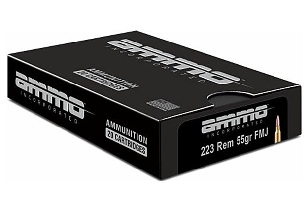 Picture of Ammo Inc Inc 223 Rem 55Gr Fmj 20Rd 25Bx/Cs < 223055FMJA20