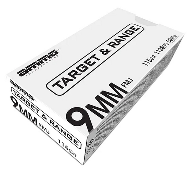 Picture of  Ammo Inc 9115Fmjtr50 Signature  9Mm Luger 115Gr Full Metal Jacket 50 Per Box/20 Case