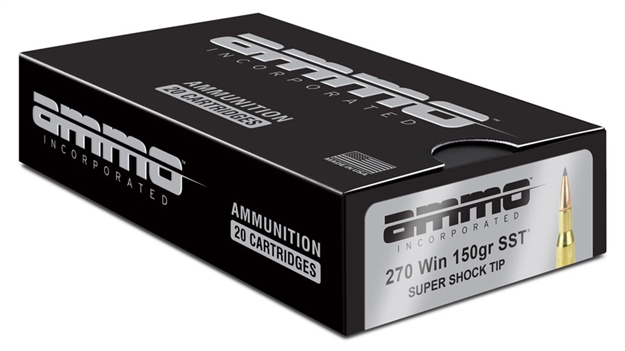 Picture of  Ammo Inc 270W150ssta20 Hunt Long Range 270Win 150Gr Super Shock Tip 20 Per Box/10 Case