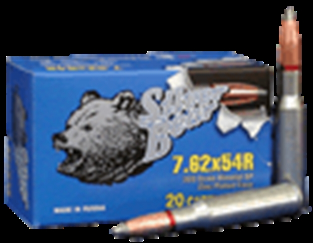Picture of Ammo, Silver Bear, A754spn, 7.62X54r, A754spn-500