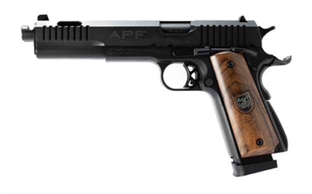 Picture of American Precision Arms AF Dueller Prismatic Dbl Bbl 45Acp G10 Walnut/Blk AFDP-45-BK-14 810126490384