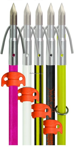 Picture of Ams Fiferglass Arrow Chaos Point White Shaft & Safety Slide A203-WHT