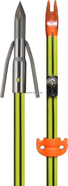 Picture of Ams Carbon Spined Arrow Chaos XL Extra Long Barb Point & Safety Slide