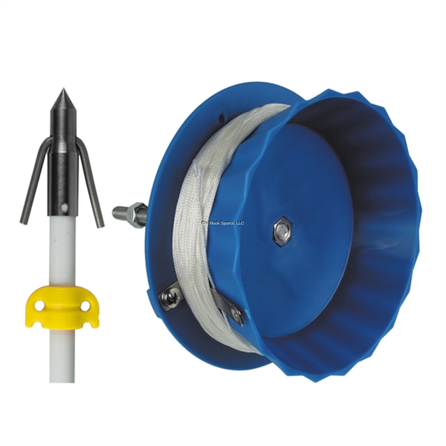 Picture of Ams Mudcat Bowfishing Wrap Style Reel & Arrow MC18502