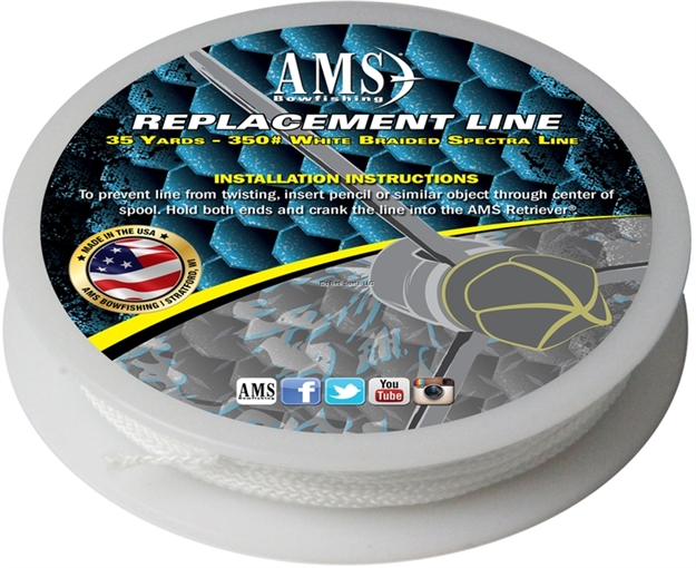 Picture of Ams Replacement Line - 35 Yards OF 350# Spectra