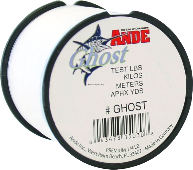 Picture of Ande Ghost Monofilament Line 1/4Lb Spool 25Lb 500Yds Clear