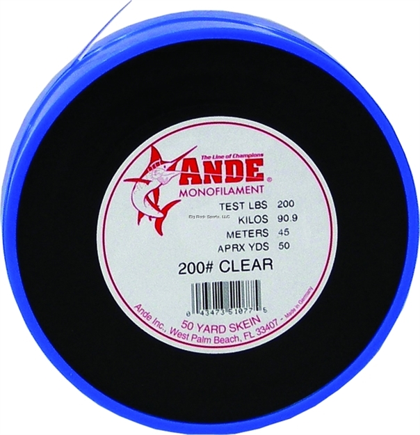 Picture of Ande Mono Leader Coil 200Lb 50Yd Clear