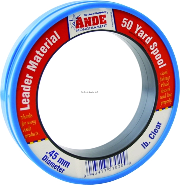 Picture of Ande Mono Leader Wrist Spool 50Yd 125Lb
