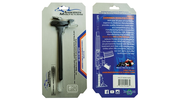 Picture of Anderson Charging Handle Ambidextrous Ar-15 Black B2-K027-C000-0P