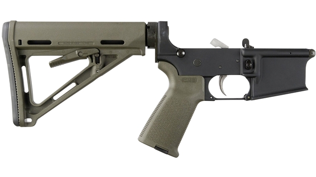 Picture of Anderson Ar15 Complete Lower Magpul OD Grn B2-K402-B002