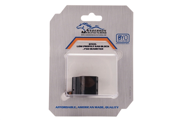 Picture of Anderson Manufacturing And Gas Block Ar15 Low Prof .750 Steel G2-L054-CA01-0P