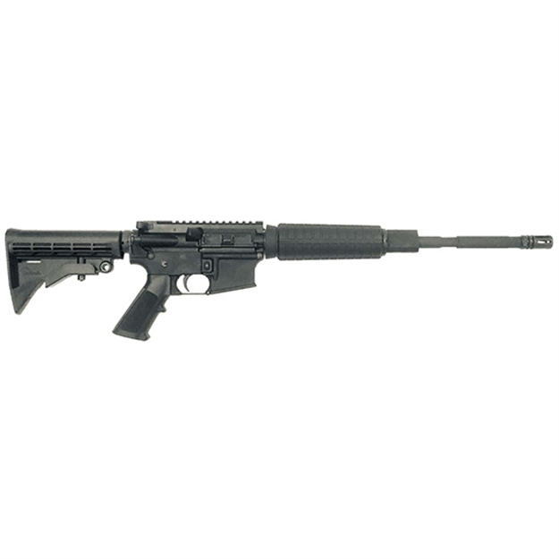 Picture of  Anderson B2k850aa00 Am-15 BR 5.56X45mm Nato 30+1 16" Barrel, Black Hard Coat Anodized, Black 6 Position Stock, Black Polymer Grip, A2 Flash Hider, Optics Ready 712038922260
