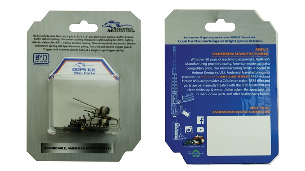 Picture of Anderson Manufacturing Lower Whoops Kit Ar15 G2-J423-0000-0P