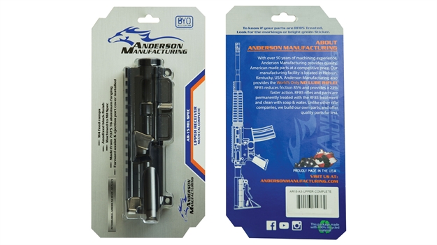 Picture of Anderson Manufacturing And Upper Sub Assembly Am-15 Black B2-K600-A000-0P