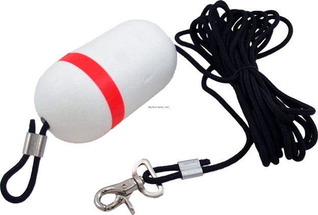 Picture of Anglers Choice Bo-Slo Drift Anchor Tow Rope 25' Suplex Poly-Pro Rope W/High-Visibility Float