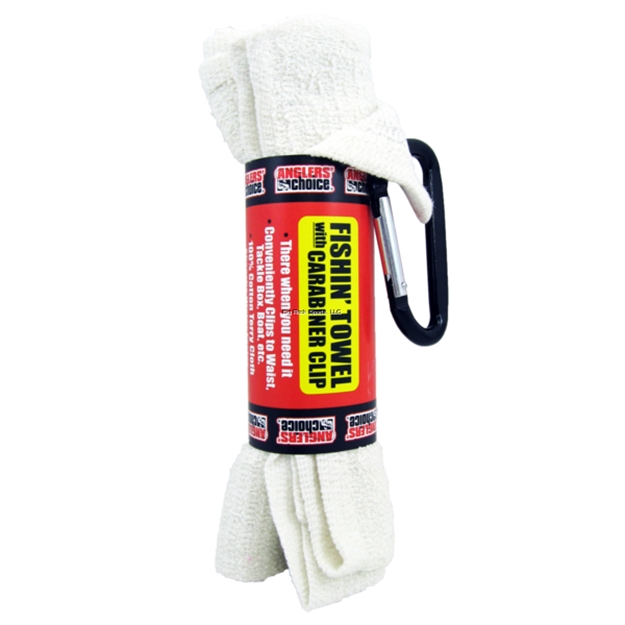 Picture of Anglers Choice Deluxe Towel With Grommet And Carabiner P.O.P Kit  (12)