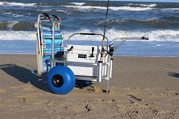 Picture of Angler's Fish N Mate Beach Caddy Cart W/Poly Wheel