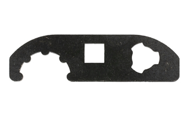 Picture of  Angstadt Arms Aa093lbcwr 3 Lug Wrench  Made OF Steel With Black Nitride Finish & 1/2" Opening For Angstadt  Arms QD Blast Shield