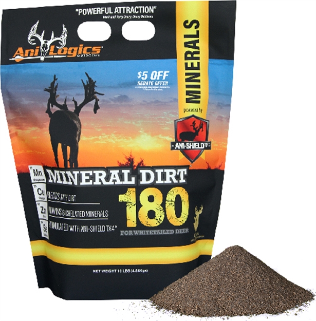 Picture of Ani-Logics Outdoors Mineral Dirt 180 10Lb W/Ani-Shield Technology! 30700