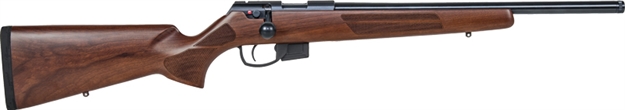 Picture of Anschutz 1761 HB 22Lr 18" TB Blued/Walnut Classic 2-Stg 015613 4046654112139