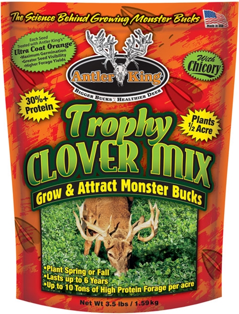 Picture of Antler King King Trophy Clover 1/2 Acre 3.5Lb Spring/Fall 35TCM 747101000033