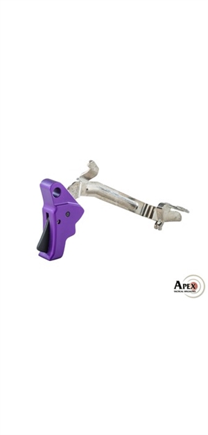 Picture of Apex Act Enhancement Trigger W/Gen 3 Trigger Bar For Glock-Purple