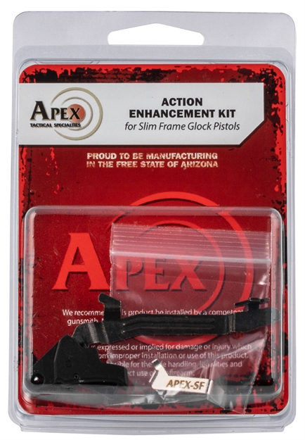 Picture of  Apex Tactical 102117 Action Enhancement  Black Drop-In Trigger Compatible W/Glock 43/43X/48 Right Hand