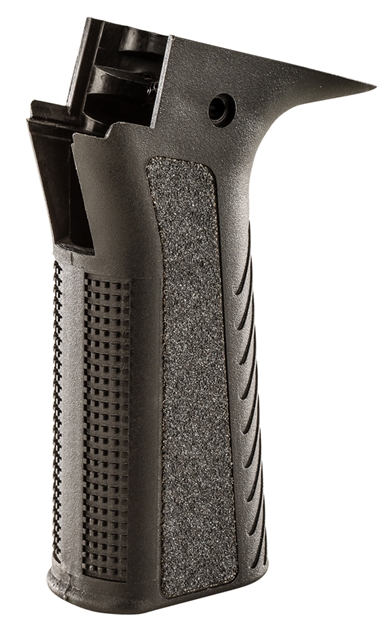 Picture of  Apex Tactical 116110 Optimized Grip  Black Aggressive Textured Polymer, Fits CZ Scorpion Evo 3 S1