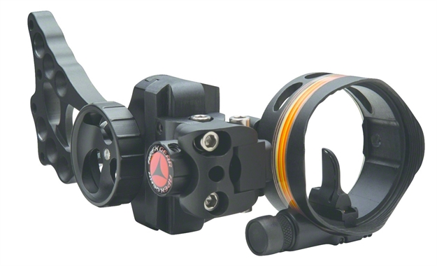 Picture of Apex Gear Inc Covert Single Pin Bow Sight, 1 Light, Versa-Pin, Black