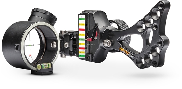 Picture of Apex Gear Inc Covert Bow Sight, 2Dot Pwr-Dot Blk Psh