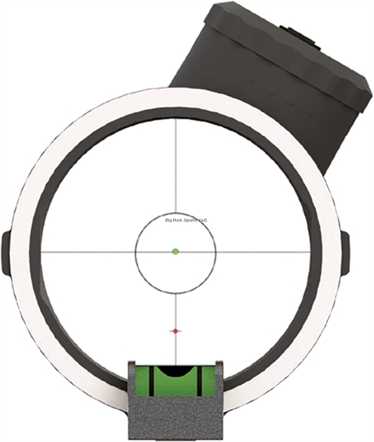 Picture of Apex Gear Inc Covert Bow Sight, Pwr-Dot Apertur 1Dot