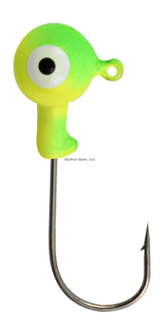 Picture of Apex Jig Heads 1/16Oz Chartreuse/Green 10Pk