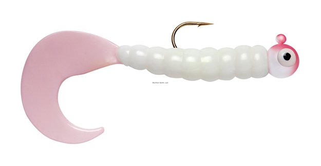 Picture of Apex Rigged Grubs 1/4Oz Pink/White 5Pk