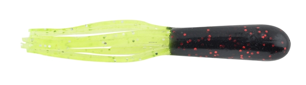 Picture of Apex Salted Mini-Tube 1.5" Black/Chartreuse Glitter 15P