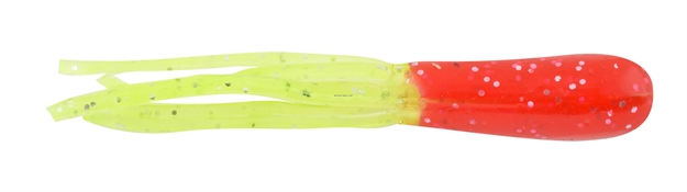 Picture of Apex Salted Mini-Tube 1.5" Red/Chartreuse Glitter 15Pk