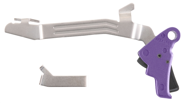 Picture of  Apex Tactical 102P117pur Action Enhancement  Slim Purple Drop-In Compatible W/Glock 43/43X/48 854751007623
