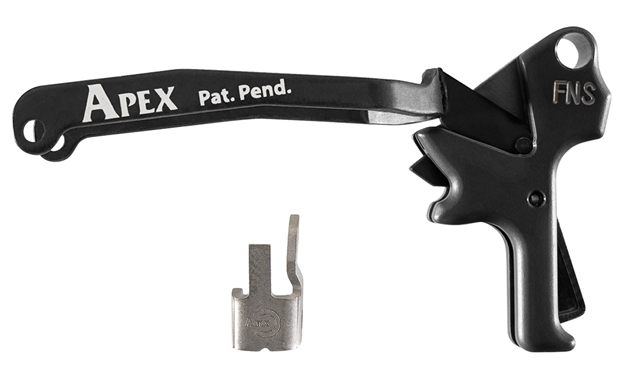 Picture of  Apex Tactical 119114 Action Enhancement Kit Black Drop-In Trigger Fits FN Fns/Fns Longslide