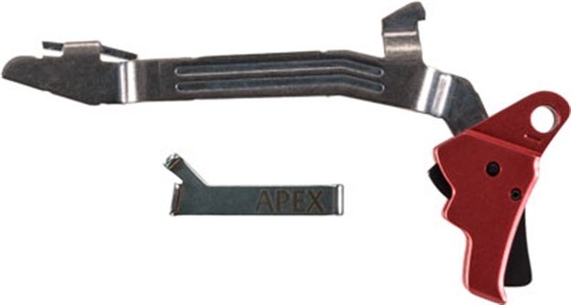 Picture of Apex Tactical 102156 Action Enhancement  Red Drop-In Trigger Compatible W/Glock 17/19/19X/26/34/45 Gen5 102-156 854263007630