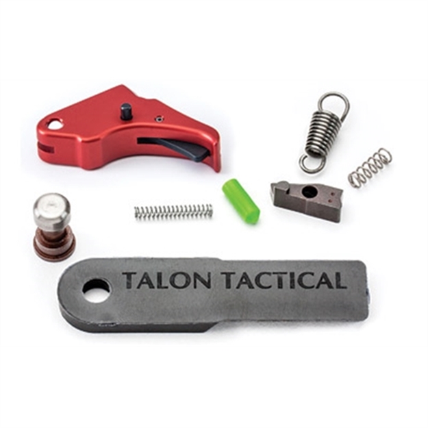 Picture of Apex Tactical 100056 Action Enhancement Trigger & Duty/Carry Kit 9Mm Luger/40 S&W Red Drop-In Fits S&W M&P Shield 100-056 856008005581