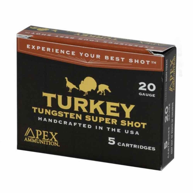 Picture of Apex Turkey TSS Small Town Hunting 20ga 3"9-7 1/2 Shot 1 5/8 oz. STH20 STH-20 859781007551