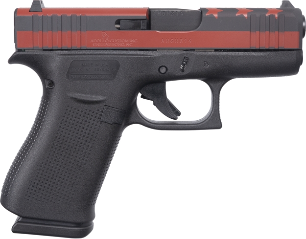 Picture of Apollo Custom 43X 9Mm 10R Str Strp Rd/Bk ACG-57077 850016570772