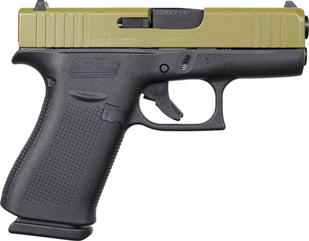 Picture of APOLLO CUSTOM 43X 9MM 10RD NV BZ GN SLD ACG-57099 850016570994