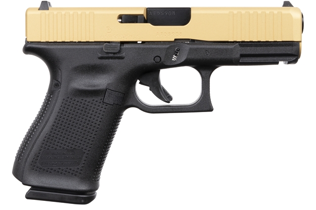 Picture of Apollo Custom|Glock 19G5 9Mm 15Rd Gold Slide ACG-57031