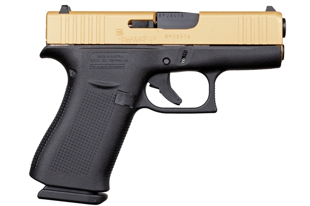 Picture of Apollo Custom|Glock 43X 9Mm 10Rd Gold Slide ACG-57005 850016570055