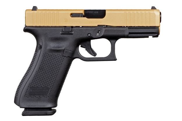 Picture of Apollo Custom|Glock 45 9Mm 17Rd Gold Slide ACG-57035